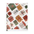 Holiday Gift Wrap Paper - Festive Presents Pattern (Christmas Wrapping Paper)