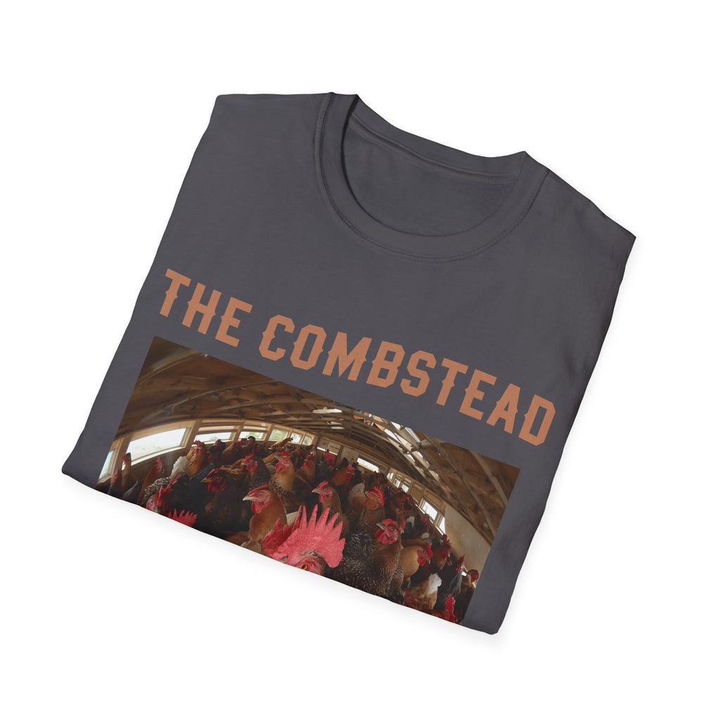 T-Shirt — 'The Combstead' Chicken Coop Photo Tee
