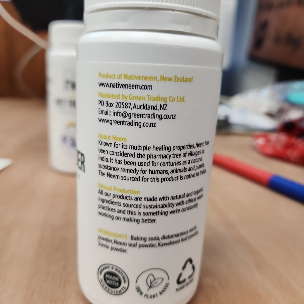 Native Neem Natural Pet Tooth Powder