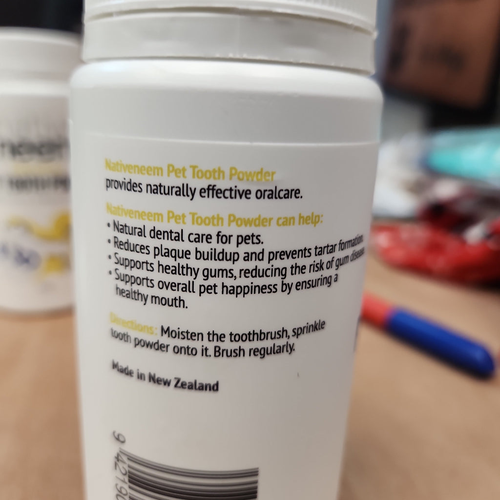 Native Neem Natural Pet Tooth Powder