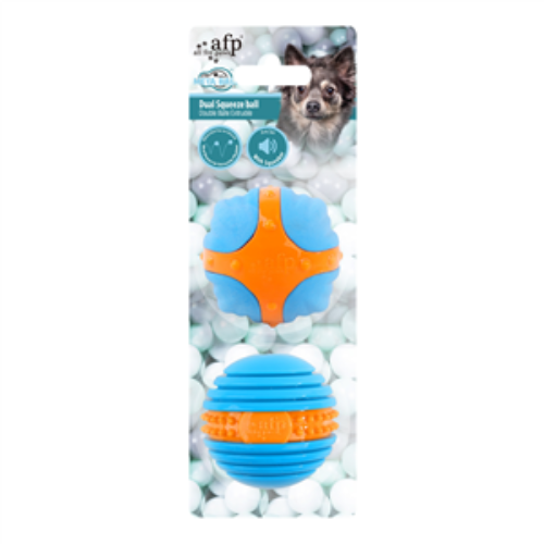 AFP Meta Dual Squeeze Ball 6.3cm 2pk