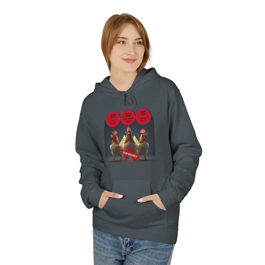 Spy Chicken T-Shirt —  Farm Chicken Graphic Sweatshirt
