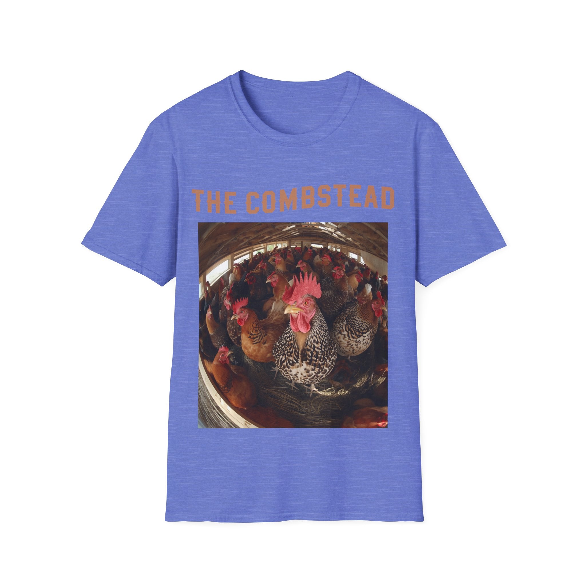 T-Shirt — 'The Combstead' Chicken Coop Photo Tee