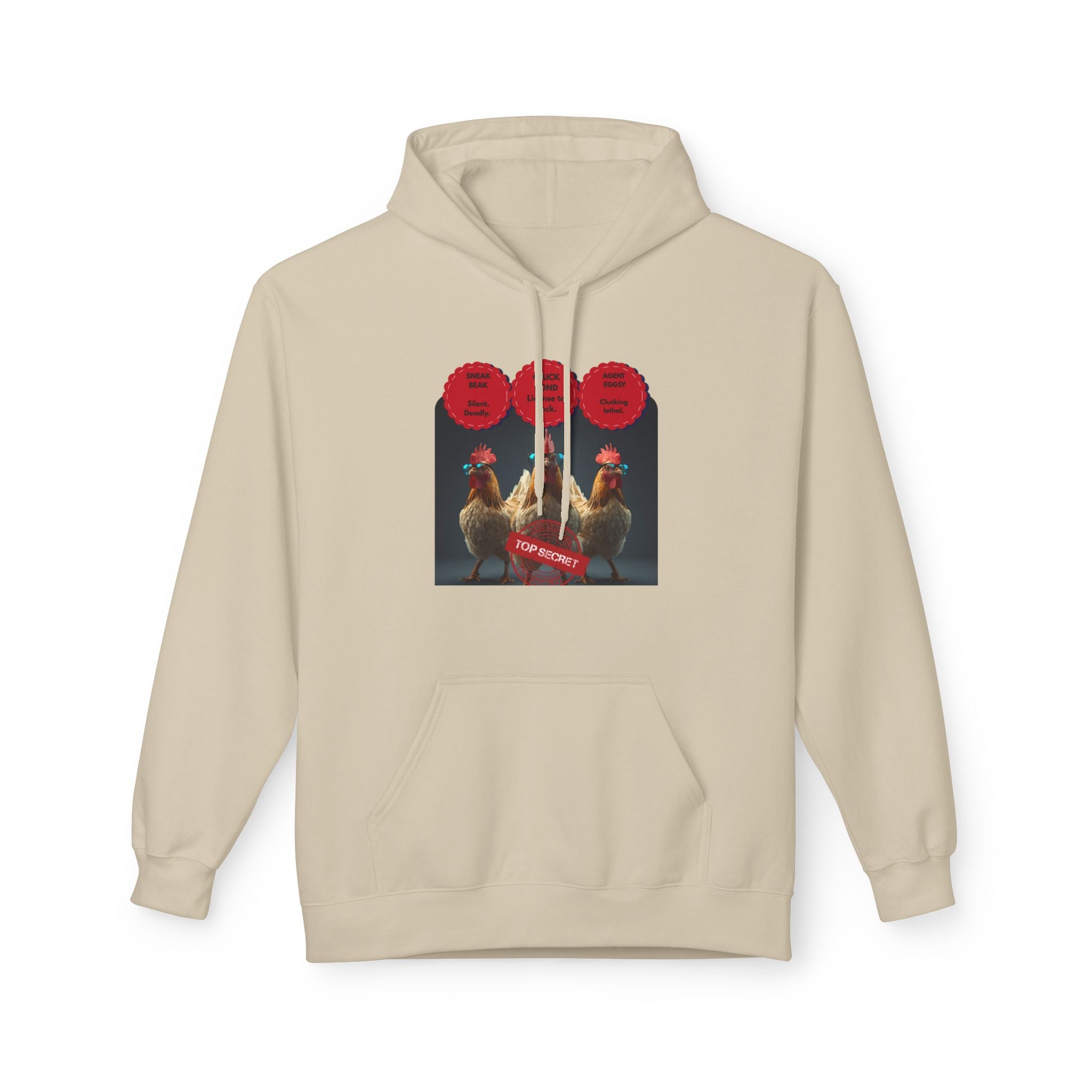 Spy Chicken T-Shirt —  Farm Chicken Graphic Sweatshirt