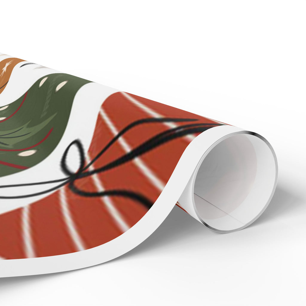 Holiday Gift Wrap Paper - Festive Presents Pattern (Christmas Wrapping Paper)