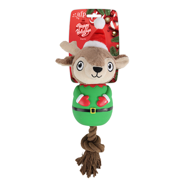 AFP Christmas Latex Rope Buddy Reindeer