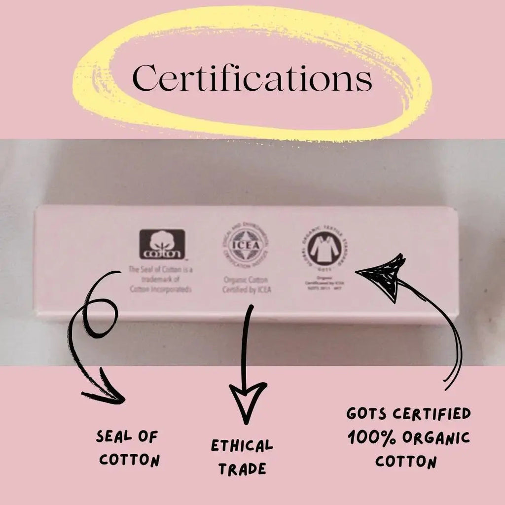Regular Organic Cotton Tampons - 6 Month Supply