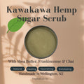 Kawakawa Hemp Sugar Scrub – Shea Butter, Frankincense & Chai (250 ml)