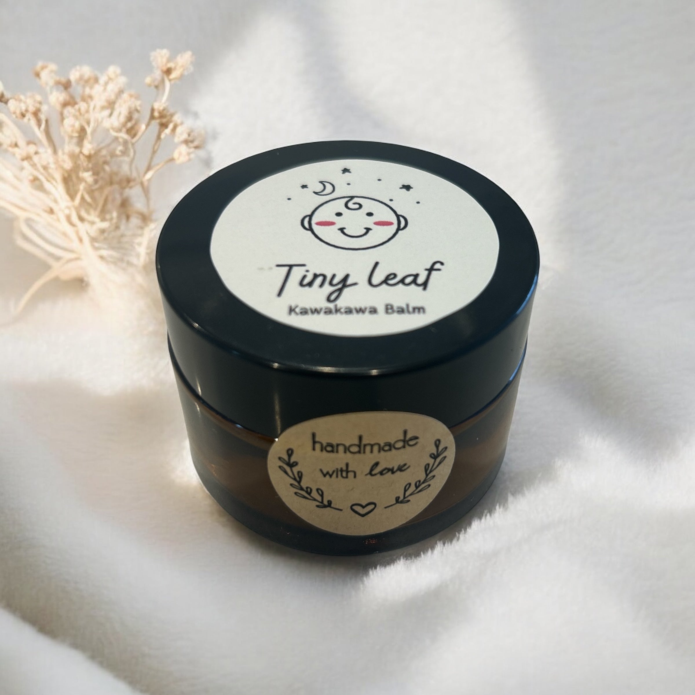 Tiny Leaf Kawakawa Classic Face & Body Balm – Natural Healing for Eczema, Dermatitis, Nappy Rash & Cradle Cap