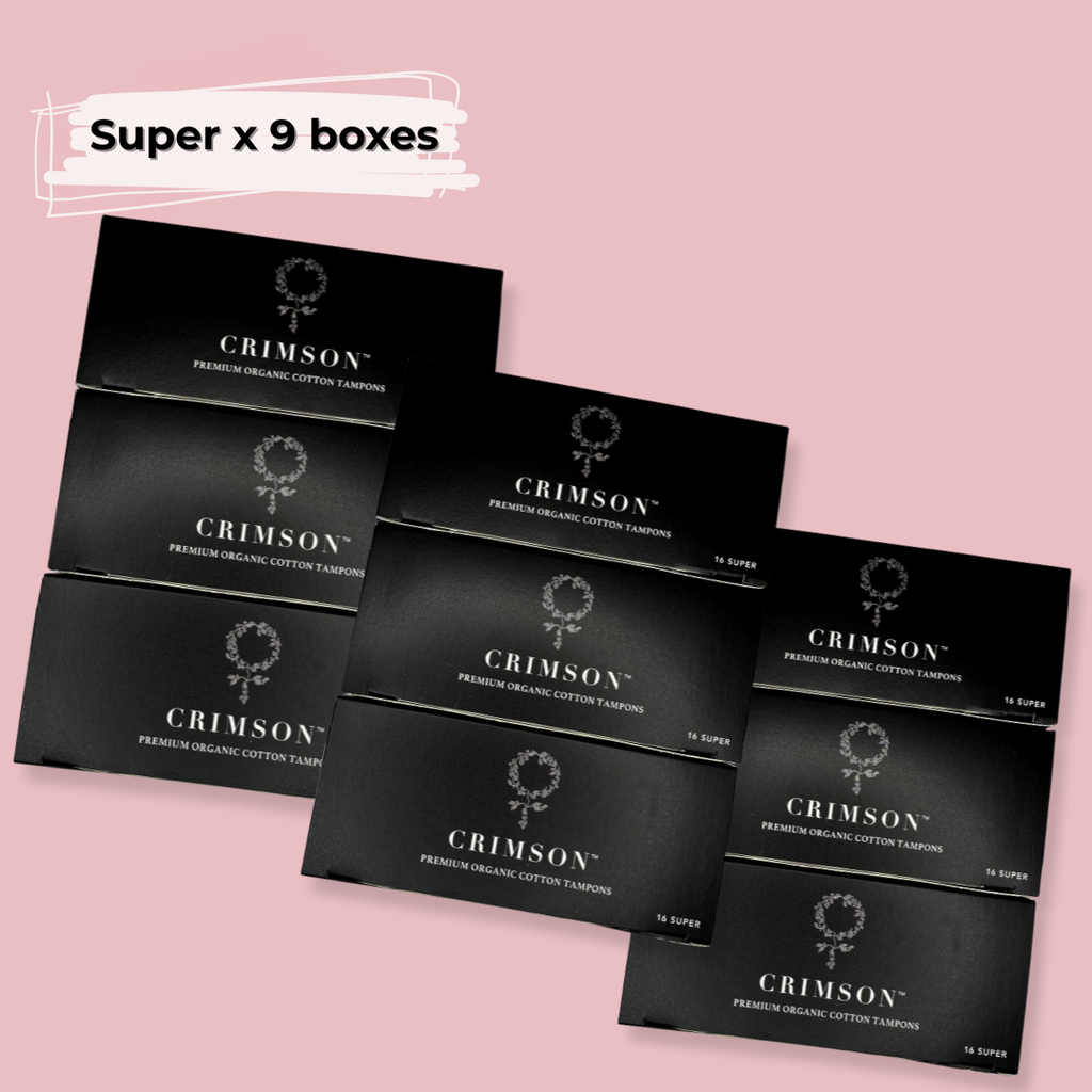 Super Organic Tampons - 6 Month Supply