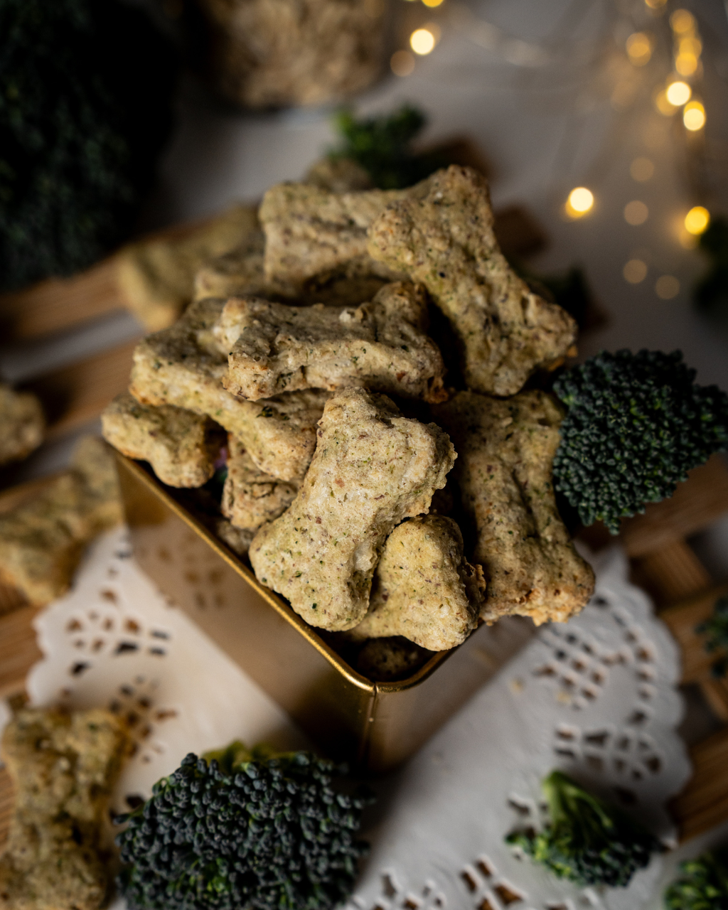 Cheese and Trees Cookies