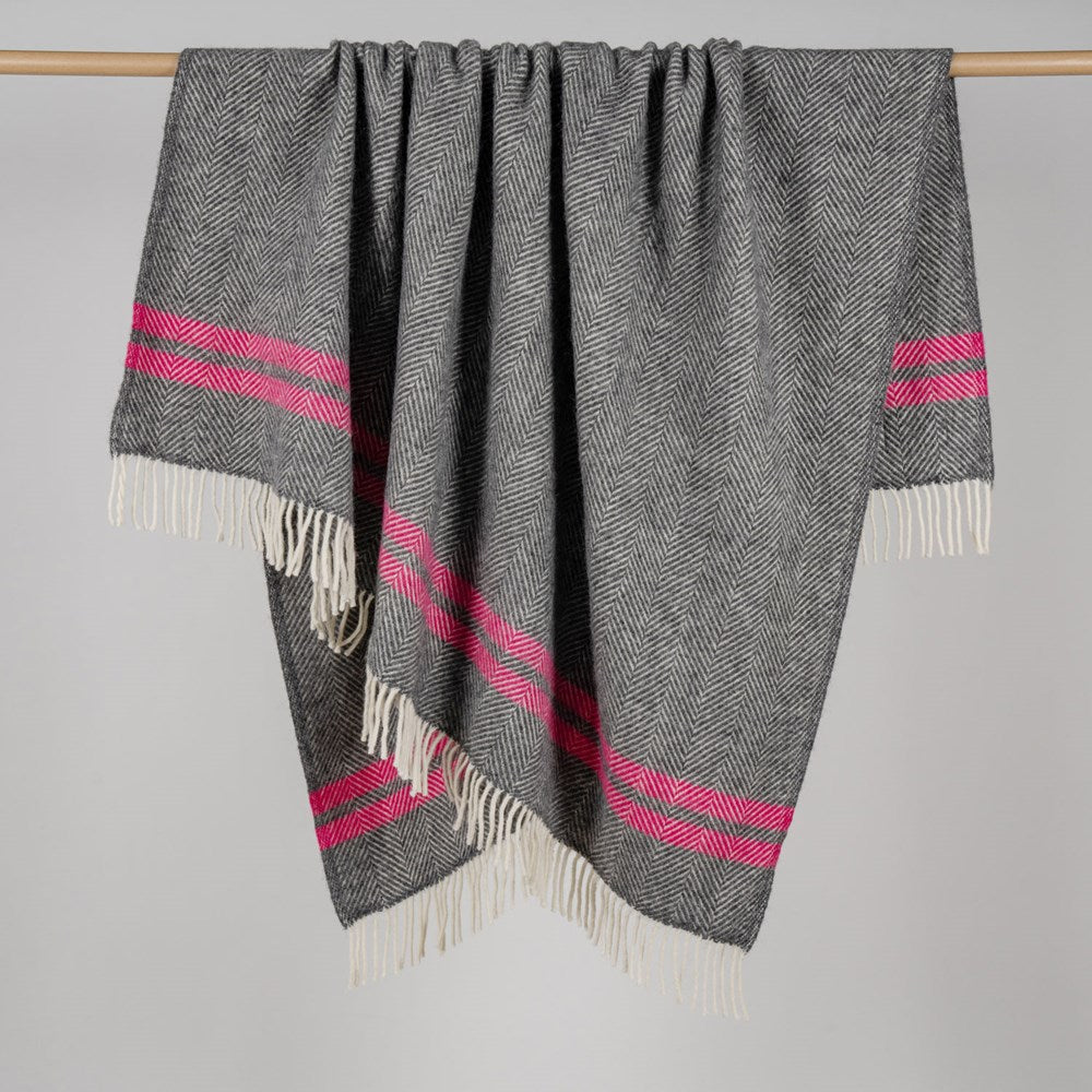 Fishbone NZ Wool Throw