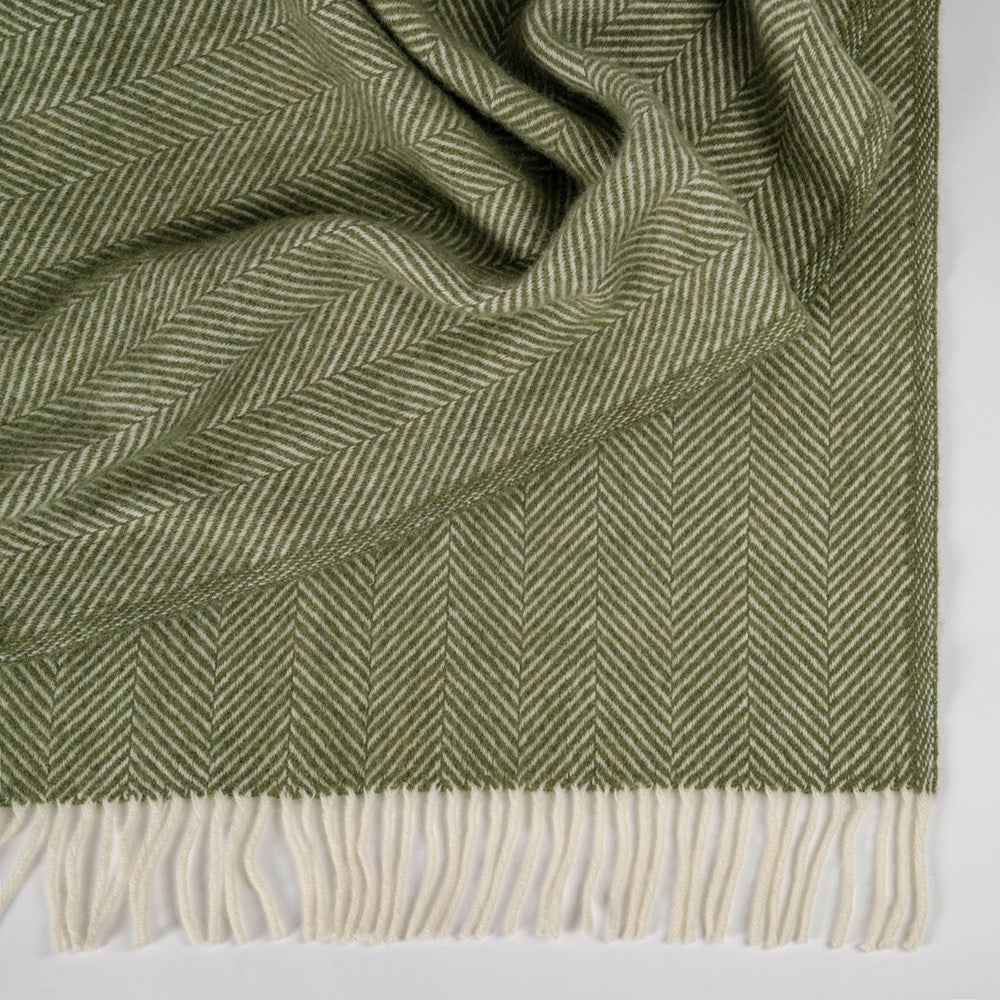 Fishbone NZ Wool Throw
