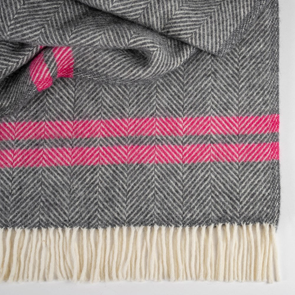 Fishbone NZ Wool Throw