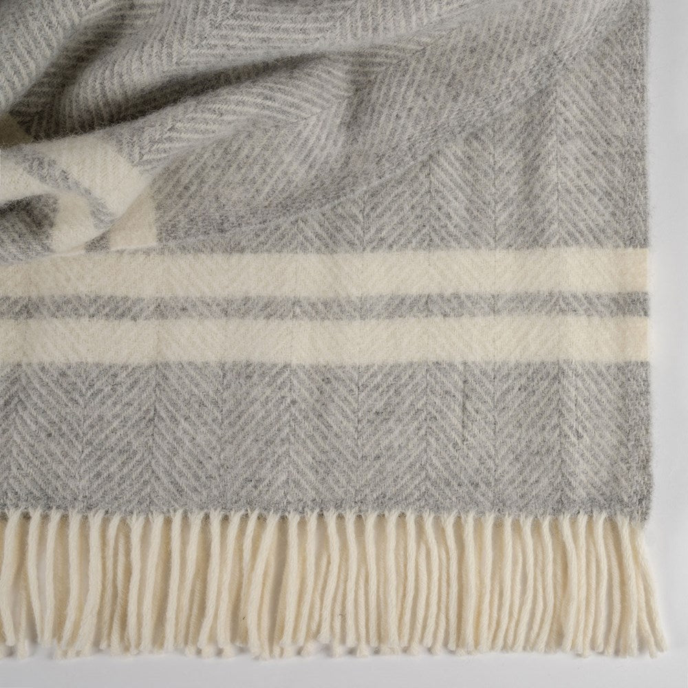 Fishbone NZ Wool Throw