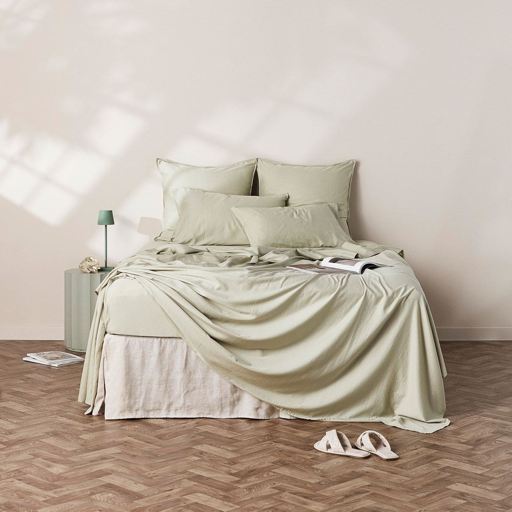 Soft Washed Cotton European Pillowcase