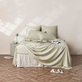 Soft Washed Cotton Sheet Set
