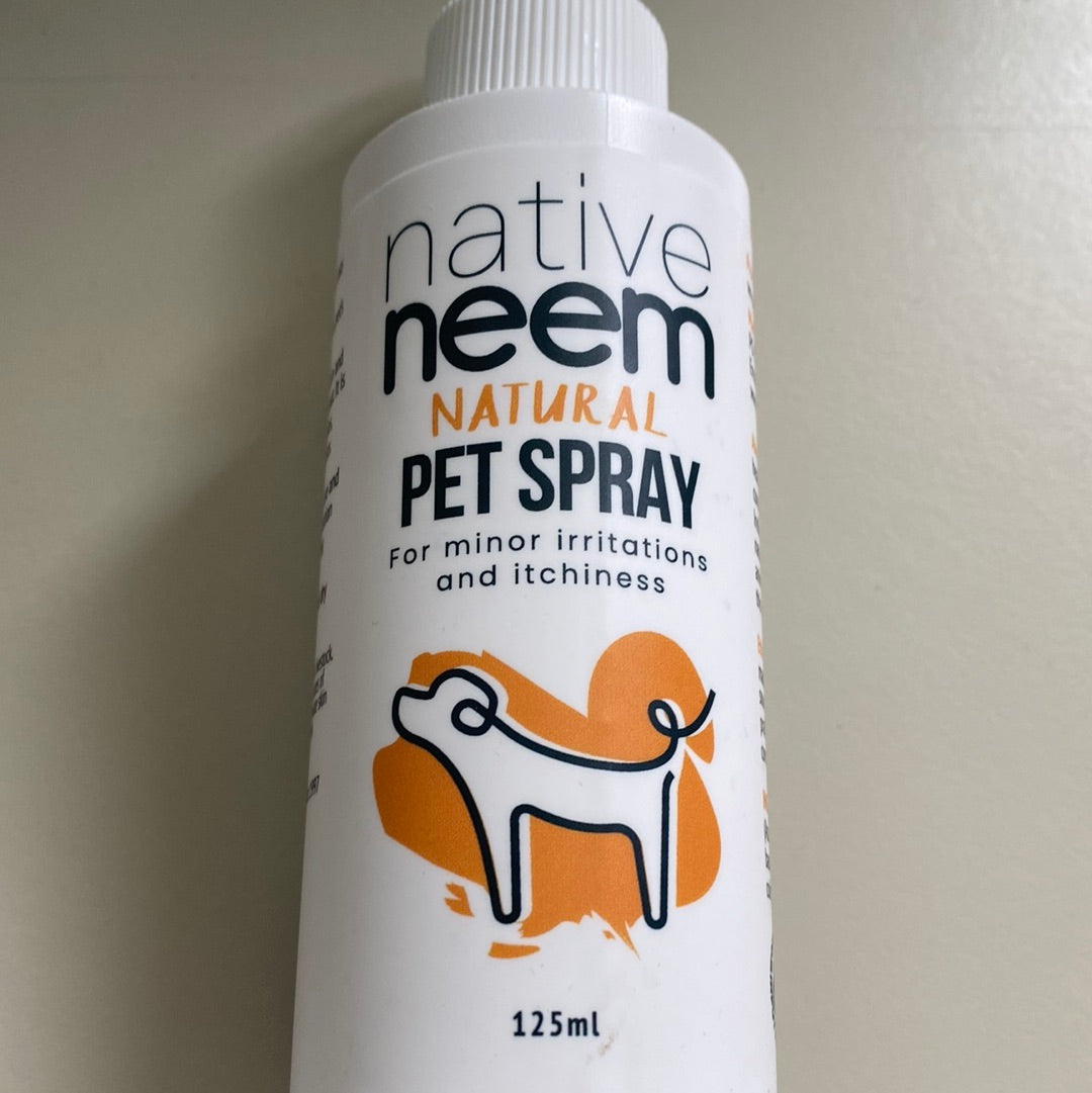 Organic Neem Pet Spray 125ml