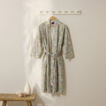 Cotton Printed Bathrobe Made With Liberty Fabric