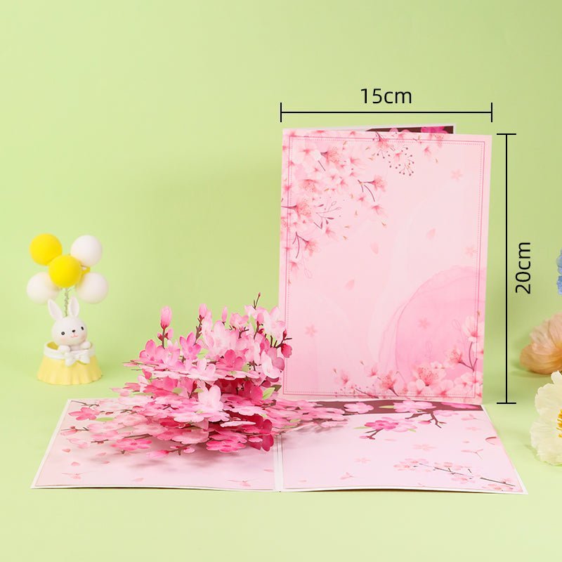 Lowrey Mother’s Day Peach Blossoms 3D Pop-Up Greeting Card