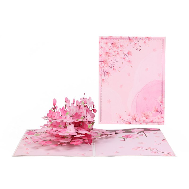 Lowrey Mother’s Day Peach Blossoms 3D Pop-Up Greeting Card
