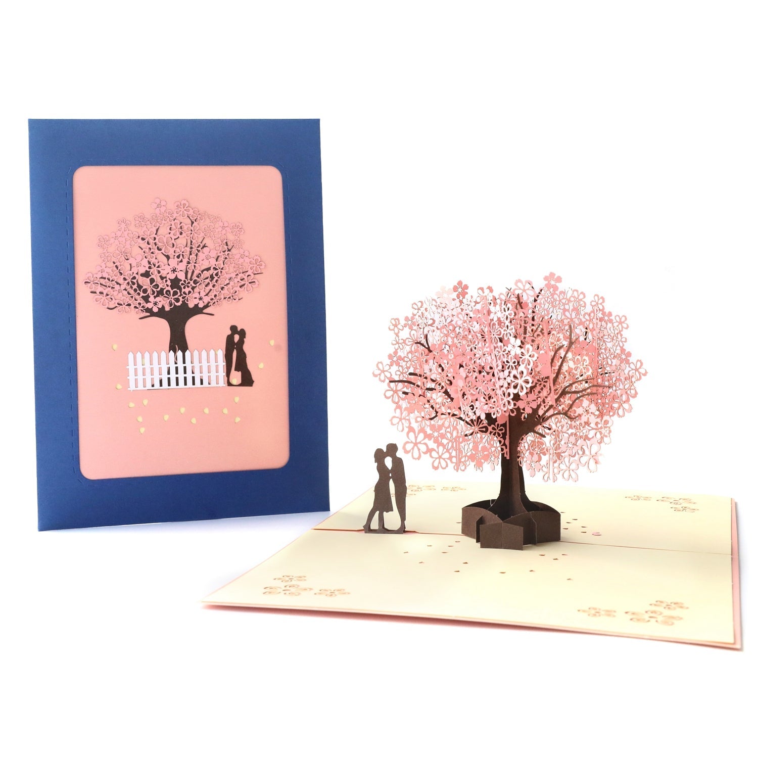 Lowrey Valentine’s Day 3D Pop-Up Card – Cherry Blossom