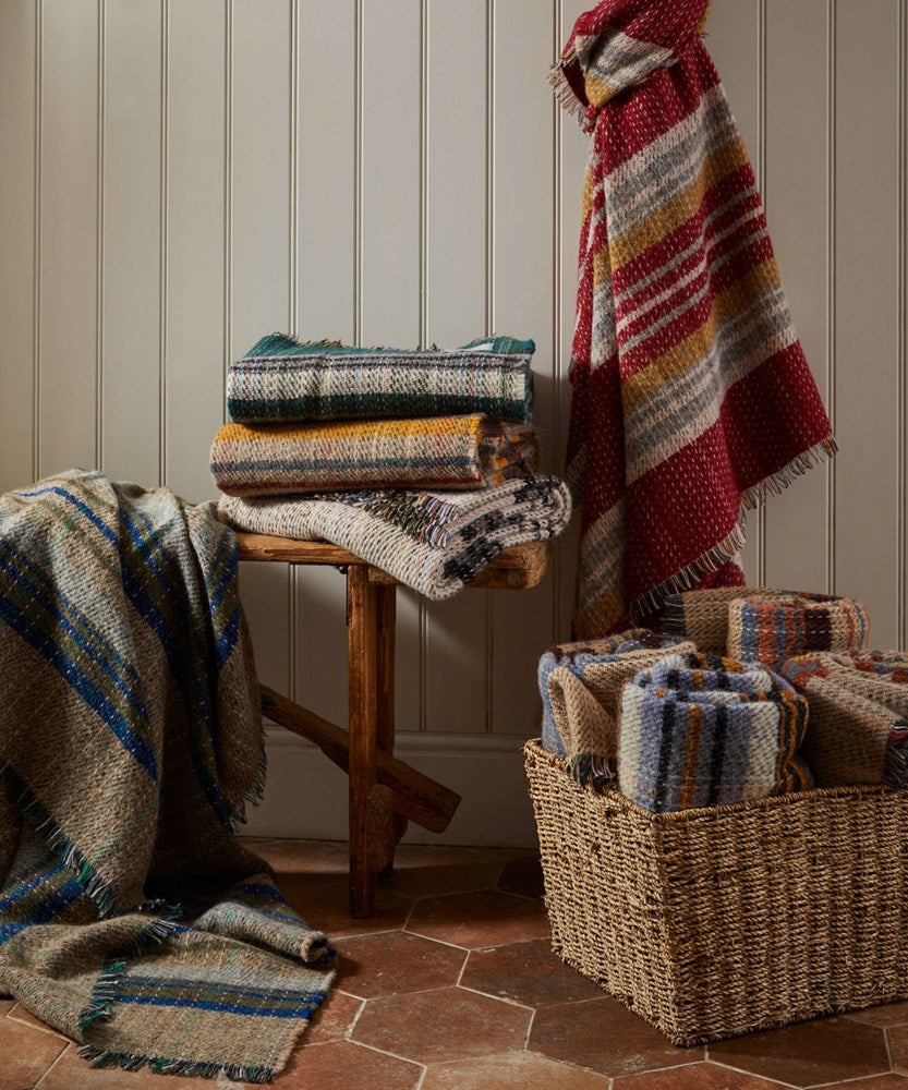 Recycled Wool Throw